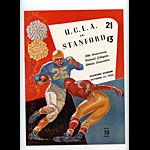 1955 Stanford vs UCLA College Football Program