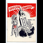 1957 Stanford vs Oregon College Football Program