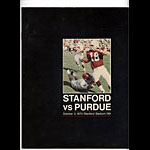 1970 Stanford vs Purdue College Football Program