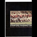 1970 Stanford vs Washington College Football Program