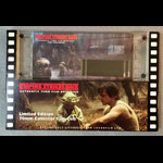 Star Wars Limited Edition 70mm Collector Film Cels Empire Strikes Back Signed Star Wars Film Cel