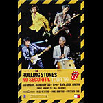 Rolling Stones No Security Tour Poster