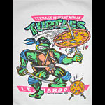 Teenage Mutant Ninja Turtles TMNT Leonardo Pizza Slice Original Vintage T-Shirt