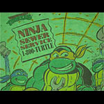 Teenage Mutant Ninja Turtles TMNT Sewer Service All Over Original Vintage T-Shirt