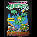 Teenage Mutant Ninja Turtles TMNT To The Rescue! Original Vintage T-Shirt