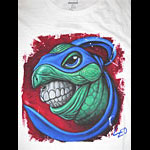 Teenage Mutant Ninja Turtles TMNT Flud Leo Ron English Original Vintage T-Shirt