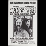 Randy Tuten David Crosby and Graham Nash Poster