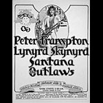 Randy Tuten Bill Graham Presents Day on the Green #4 #5 1977 - Peter Frampton Poster