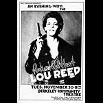 Randy Tuten Lou Reed Poster