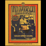 Randy Tuten Van Morrison Handbill