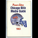 1983 Chicago Blitz Media Guide