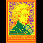 John Van Hamersveld Mozart Poster - signed