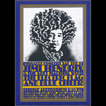 John Van Hamersveld Jimi Hendrix Shrine Postcard