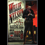 Jim Phillips Willie Nelson Concert  Poster