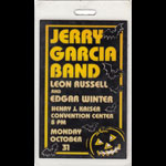 Jerry Garcia Band 1988 Staff Kaiser Convention Center Laminate