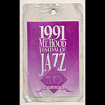 Mt. Hood Festival of Jazz 1991 Laminate