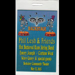 Gary Houston Phil Lesh and Friends 2005 Backstage Laminate