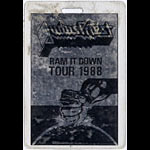 Judas Priest Ram It Down Tour 1988 Laminate