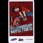 Warped Tour 10th Anniversary 2004 Laminate