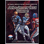 1971 All America Game  College Football Program