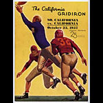 1937 USC Vs Cal Bears College Football Program