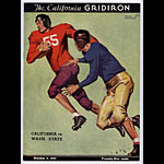 1937 Cal Bears Vs Washington State College Football Program