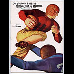 1938 Cal Bears Vs Georgia Tech College Football Program