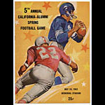 1963 Caifornia Alumni Spring Game Cal College Football Program