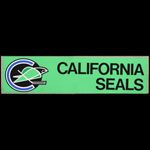 California Seals 1967/68 Hockey Bumper Sticker