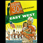 East West All Star Football Game Islam 30th Anniversary College Football Program