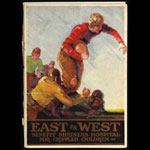 1930 5th Annual East-West Shrine Game College Football Program