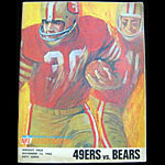 San Francisco 49ers v Chicago Bears Pro Football Program