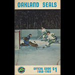 California (Oakland) Seals 1968 - 1969 Media Guide Hockey Media Guide