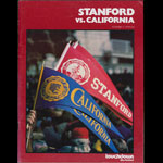 1979 Stanford vs Cal Big Game College Football Program