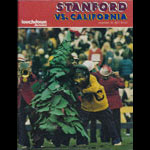 1977 Stanford vs Cal Big Game College Football Program