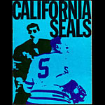 California Seals vs Vancouver Canucks Game Program Hockey Program