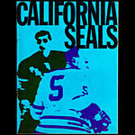 California Seals vs Seattle Totems Game Program Hockey Program