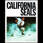 California Seals vs San Diego Gulls WHL Game Program Hockey Program