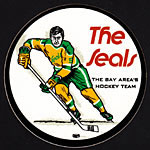 California Seals 1970's The Bay Area's Hockey Team Sticker