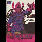 Grateful Dead 9/25/1995 Galactus Marvel Cancelled Show Backstage Pass