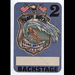 Beach Boys Surf Patrol Blue Backstage Backstage Pass