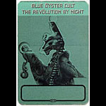 Blue Oyster Cult Revolution By Night Green Backstage Backstage Pass