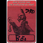 Blue Oyster Cult Revolution By Night Red Backstage Backstage Pass