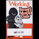 Barney's Musical Castle Backstage Pass