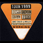 Bonnie Raitt Jackson Browne Tour 1999 Backstage Pass