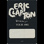 Eric Clapton Behind The Sun 1985 Tour Backstage Pass