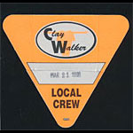 Clay Walker Local Crew Backstage Pass