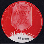 Gipsy Kings Backstage Pass