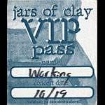 Jars of Clay VIP Working Pass Backstage Pass