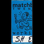 Matchbox Twenty Working Backstage Pass